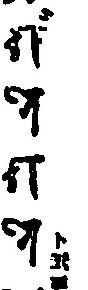 第五分の始まりを示す四字（底本原字図）