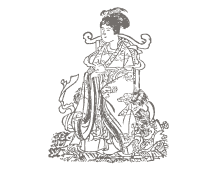 吉祥天の挿絵