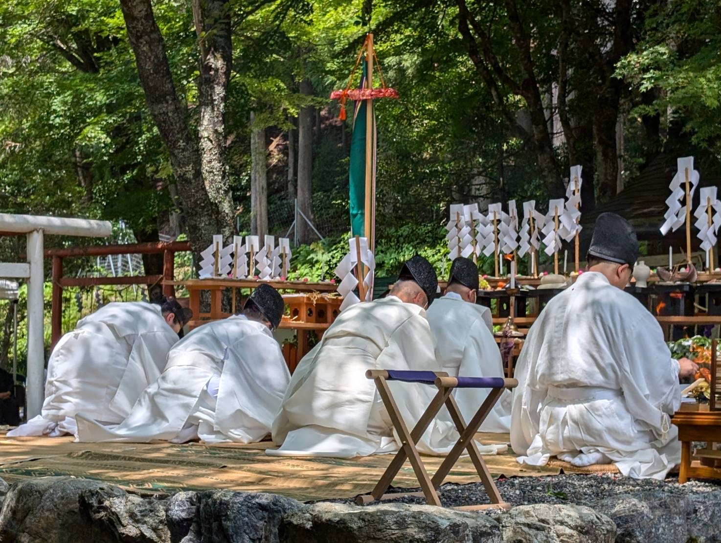 名越祓・八朔祈祷祭の祭祀